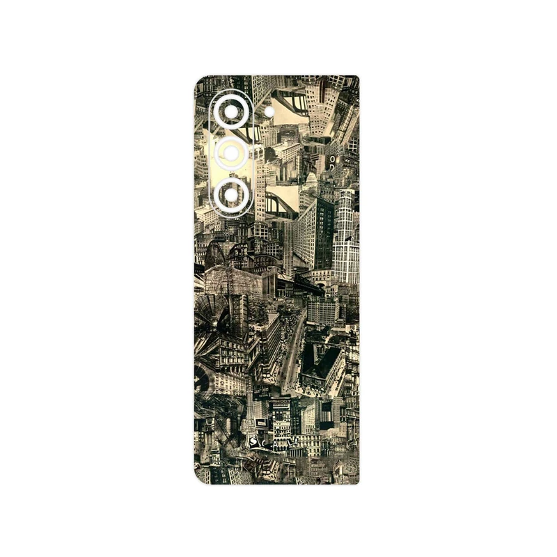 برچسب پوششی ماهوت مدل Collage of Skyscraper مناسب برای گوشی موبایل سامسونگ Galaxy Z Fold 5