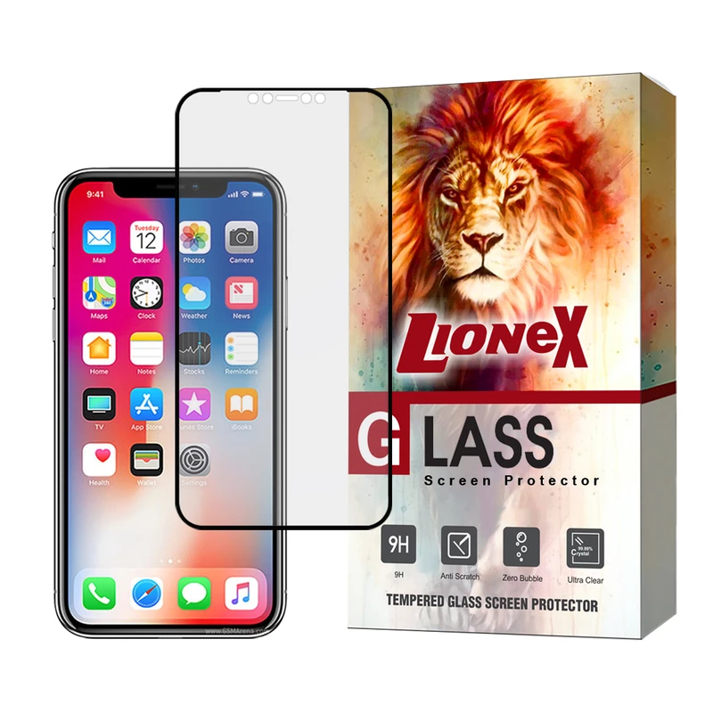  محافظ صفحه نمایش سرامیکی مات لایونکس مدل MCERAMLION مناسب برای گوشی موبایل اپل iPhone X