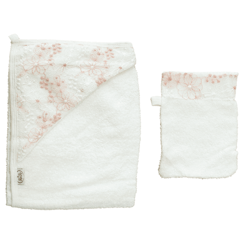 ست 2 تکه حوله نوزادی روزاریو مدل 2300094