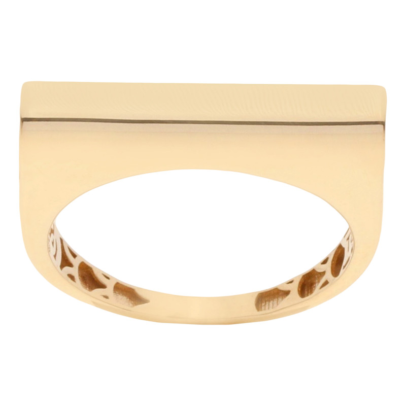 انگشتر طلا 18 عیار زنانه گلدم مدل R-3310004