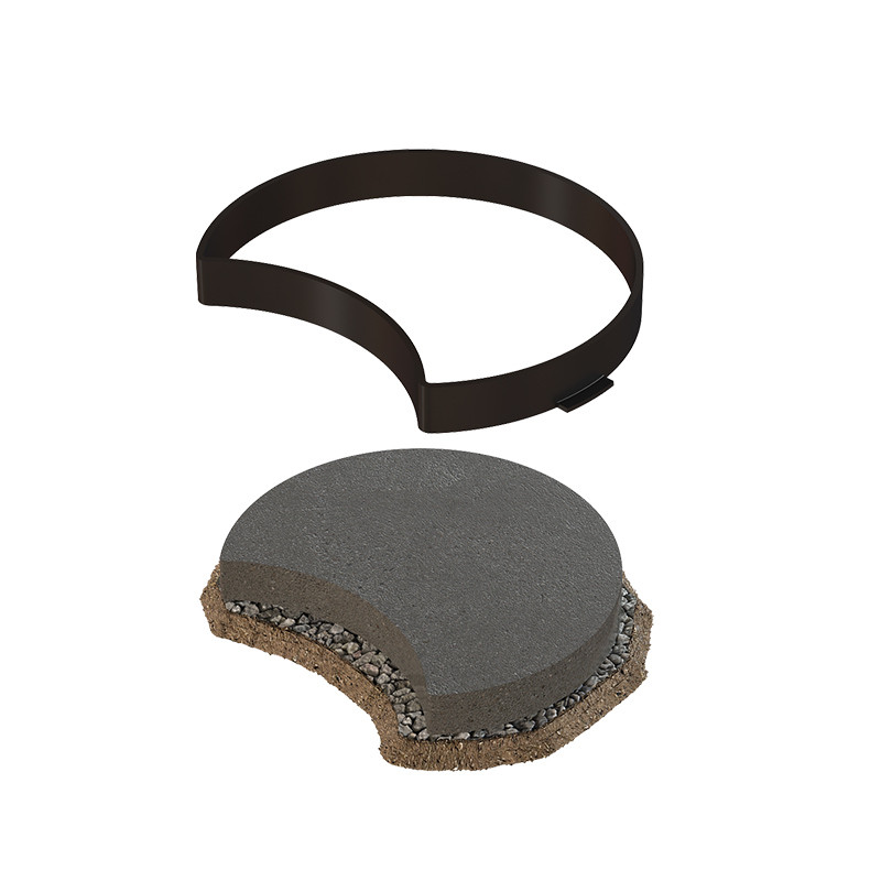 قالب سنگفرش بتن پلاست کد X101