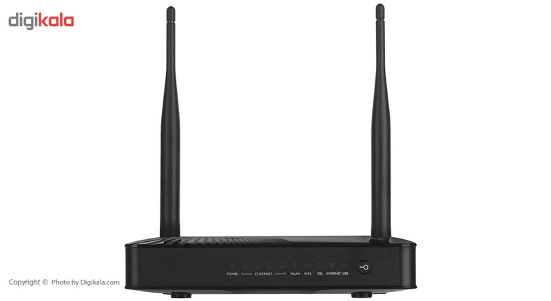 مودم روتر ADSL2 Plus بی سیم زایکسل مدل DEL1312-T10B