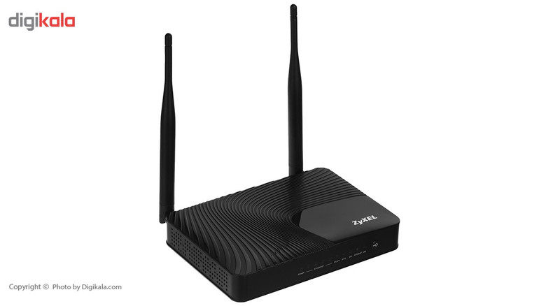 مودم روتر ADSL2 Plus بی سیم زایکسل مدل DEL1312-T10B