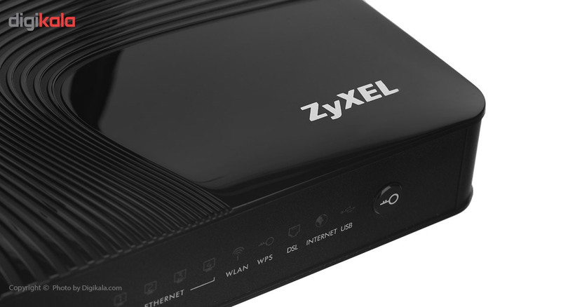 مودم روتر ADSL2 Plus بی سیم زایکسل مدل DEL1312-T10B