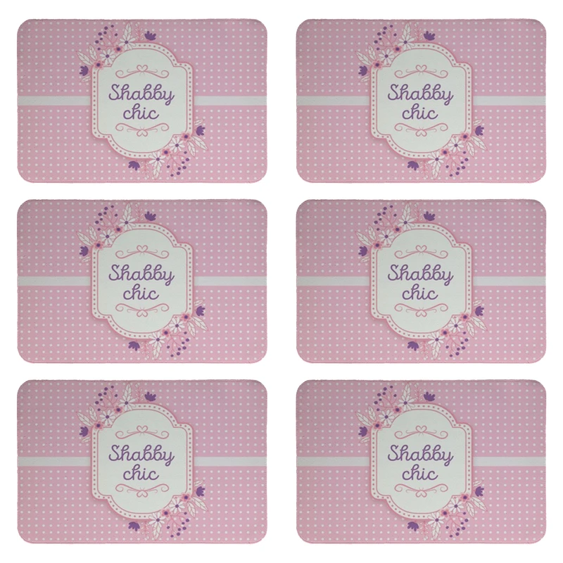 زیربشقابی طرح فانتزی کد 8213 بسته 6 عددی