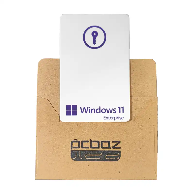 سیستم عامل ویندوز 11 نسخه اینترپرایز لایسنس استاندارد نشر پی سی باز
