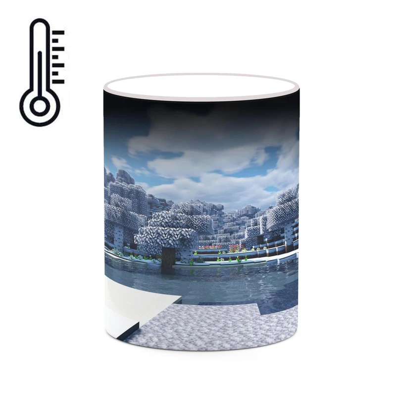 ماگ حرارتی کاکتی طرح ماینکرافت minecraft مدل mgh41093