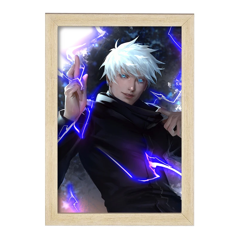 تابلو خندالو مدل گوجو ساتورو انیمه جوجوتسو کایزن کد F757