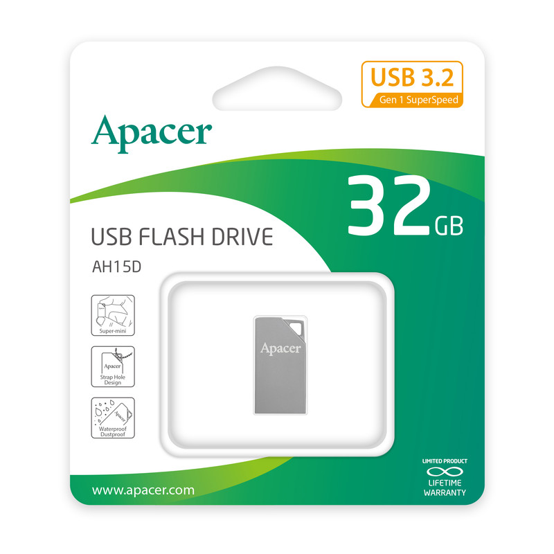 فلش مموری اپیسر مدل AH 15D ظرفیت 32 گیگابایت