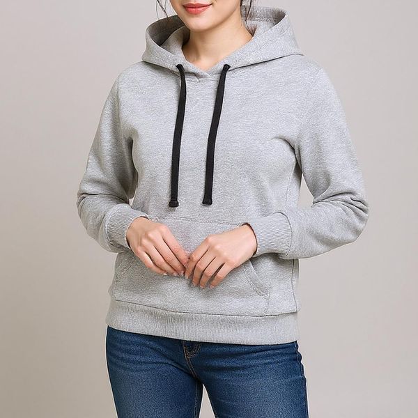 هودی زنانه طرح ساده مدل M1