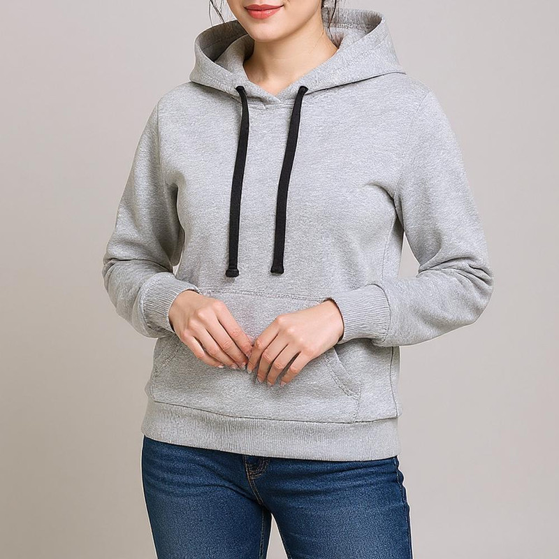 هودی زنانه طرح ساده مدل M1