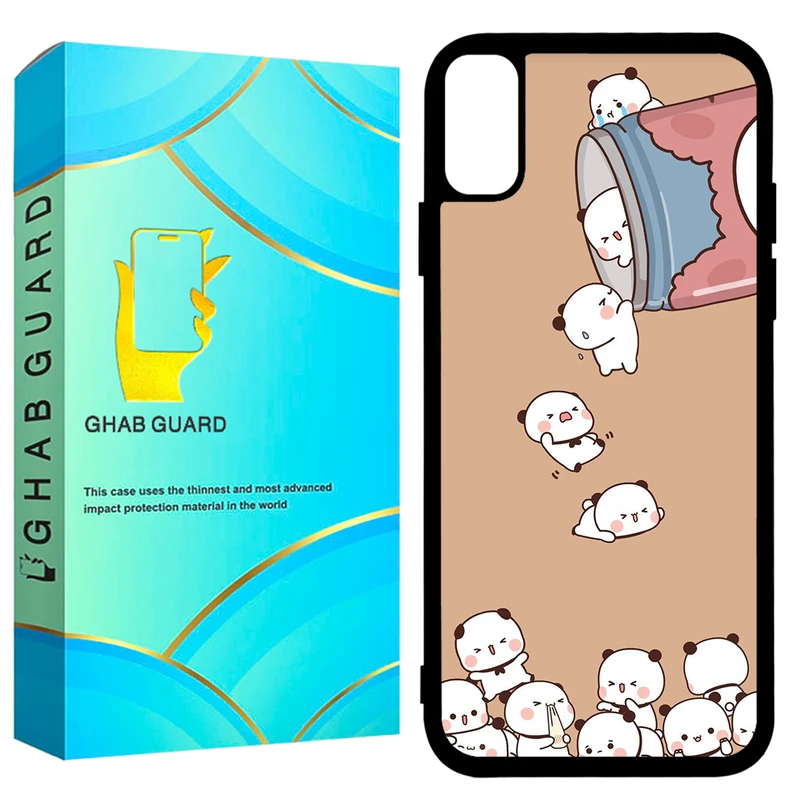  کاور قاب گارد طرح پاندا مدل GCHPX مناسب برای گوشی موبایل اپل iPhone X / XS