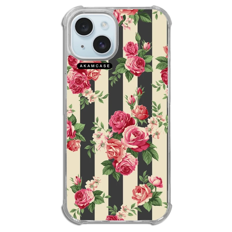 کاور آکام مدل AMCWTA15-FLOWERS15 مناسب برای گوشی موبایل اپل iPhone 15