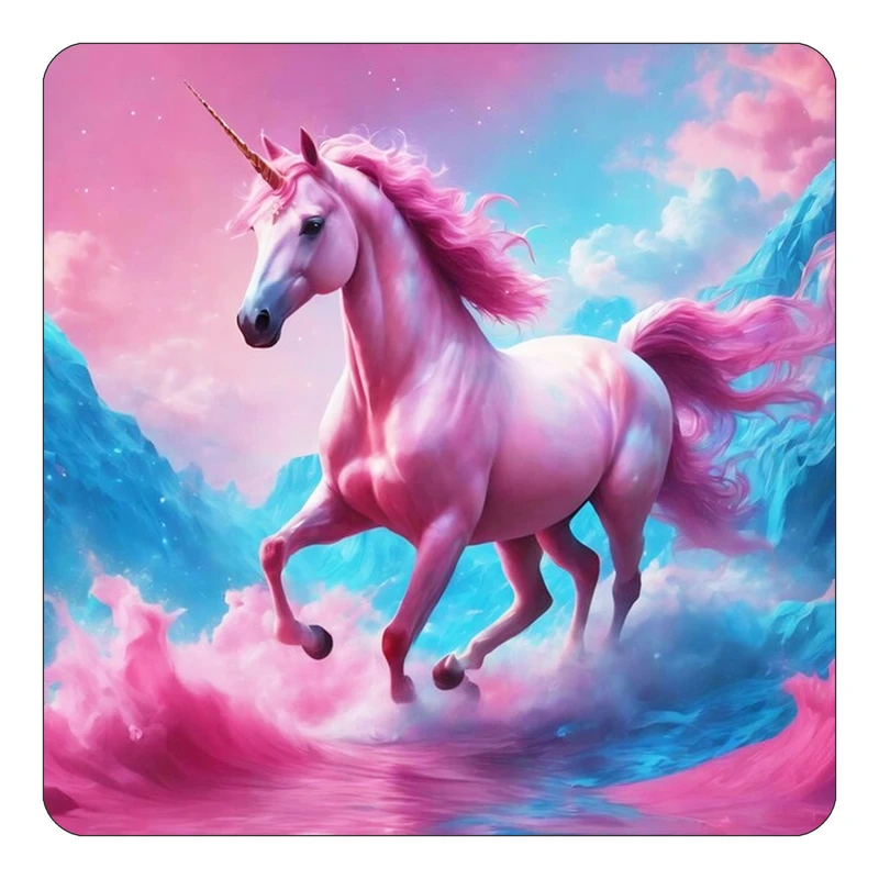 مگنت کاکتی طرح اسب تک شاخ و یونیکورن مدل mp32679