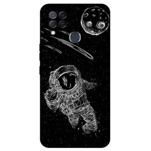 Megafone Astronaut 1368 Cover For Infinix Hot 10T / Hot 10s / Hot 10s NFC