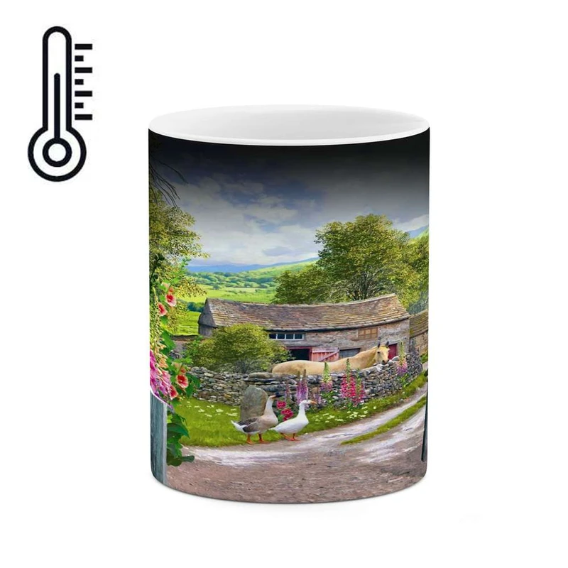 ماگ حرارتی کاکتی مدل نقاشی کد mgh13765