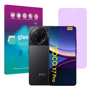 Glass Pro Eye Care model anti violet ray screen protector suitable for Xiaomi Poco F7 Pro Mobile phone 