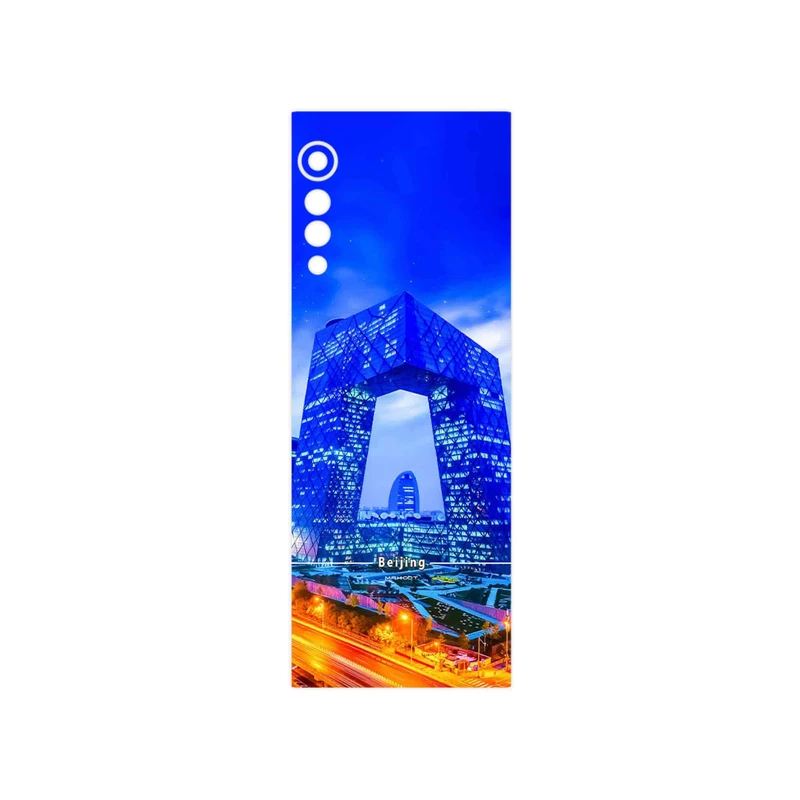 برچسب پوششی ماهوت مدل Beijing city مناسب برای گوشی موبایل ال جی Velvet 5G