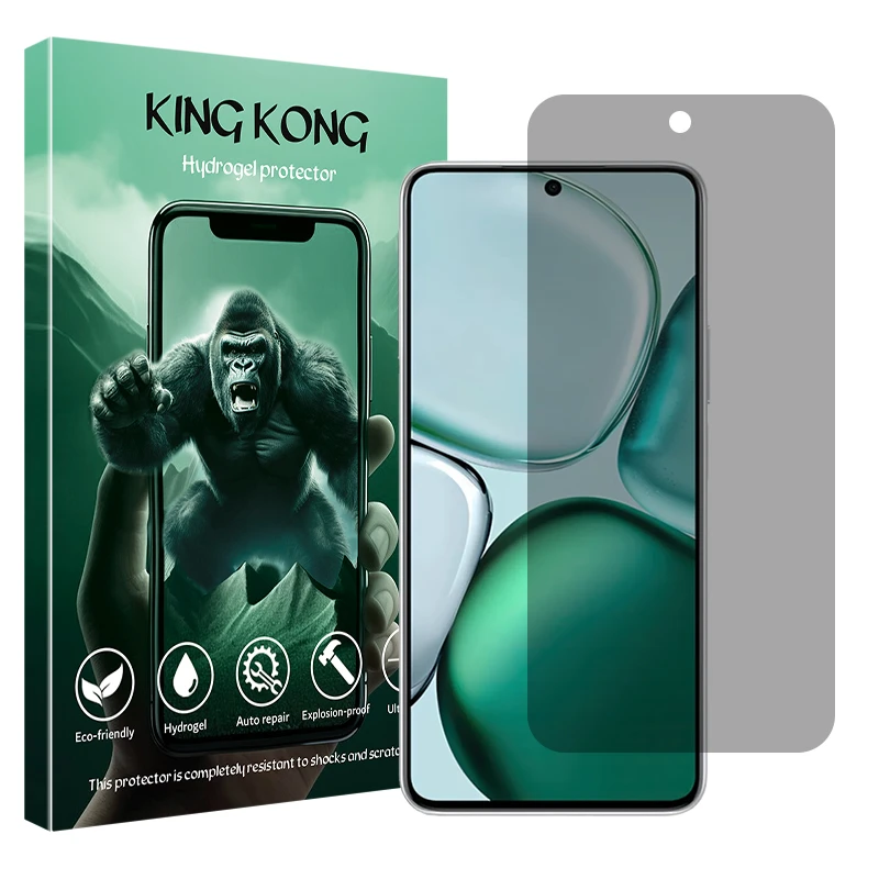 محافظ صفحه نمایش حریم شخصی کینگ کونگ مدل Tough مناسب برای گوشی موبایل آنر X9c Smart