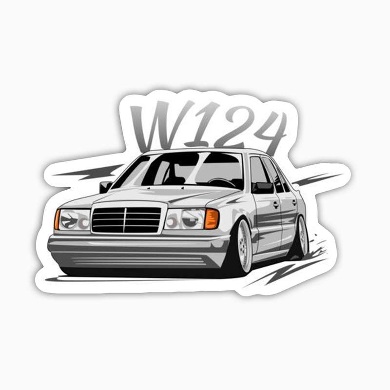 استیکر لپ تاپ بووم طرح ماشین مدل Benz W124 کد JC10 استیکر لپ تاپ بووم طرح ماشین مدل Benz W124 کد JC10