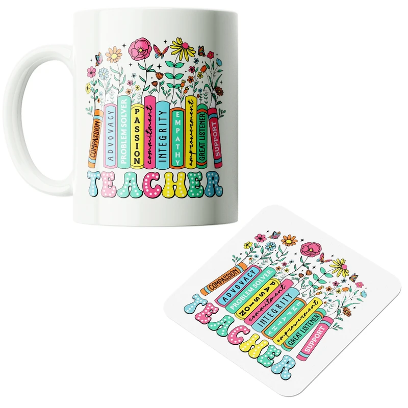 ماگ پاد آفرین مدل معلم استاد بازگشت به مدرسه روز معلم کد PZ472 به همراه زیرلیوانی