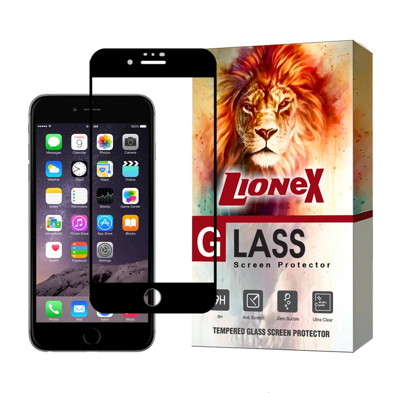 محافظ صفحه نمایش لایونکس مدل DSUPERL مناسب برای گوشی موبایل اپل iPhone 6 / 6s