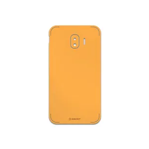 MAHOOT Matte-Orange Cover Sticker for Samsung Galaxy J2 Pro 2018