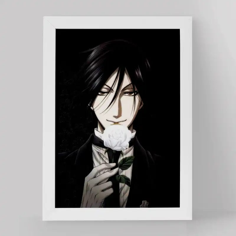 تابلو خندالو مدل سباستین انیمه خادم سیاه کد 16317