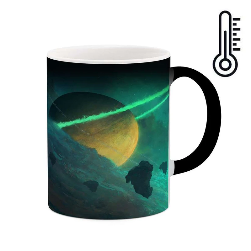 ماگ حرارتی کاکتی مدل کهکشان کد mgh14680