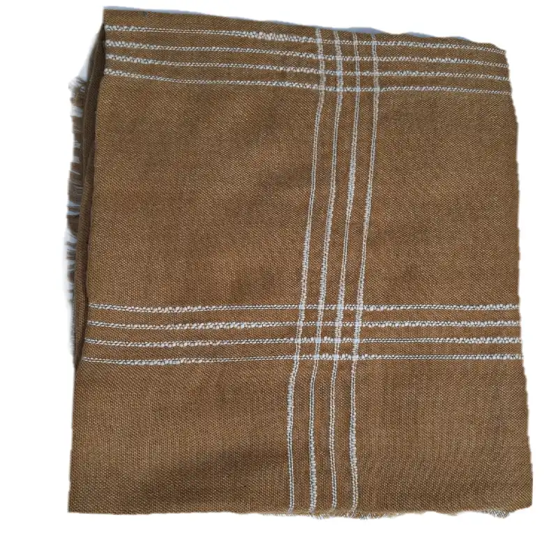 شال زنانه مدل نخی چهارفصل قیطان دوزی