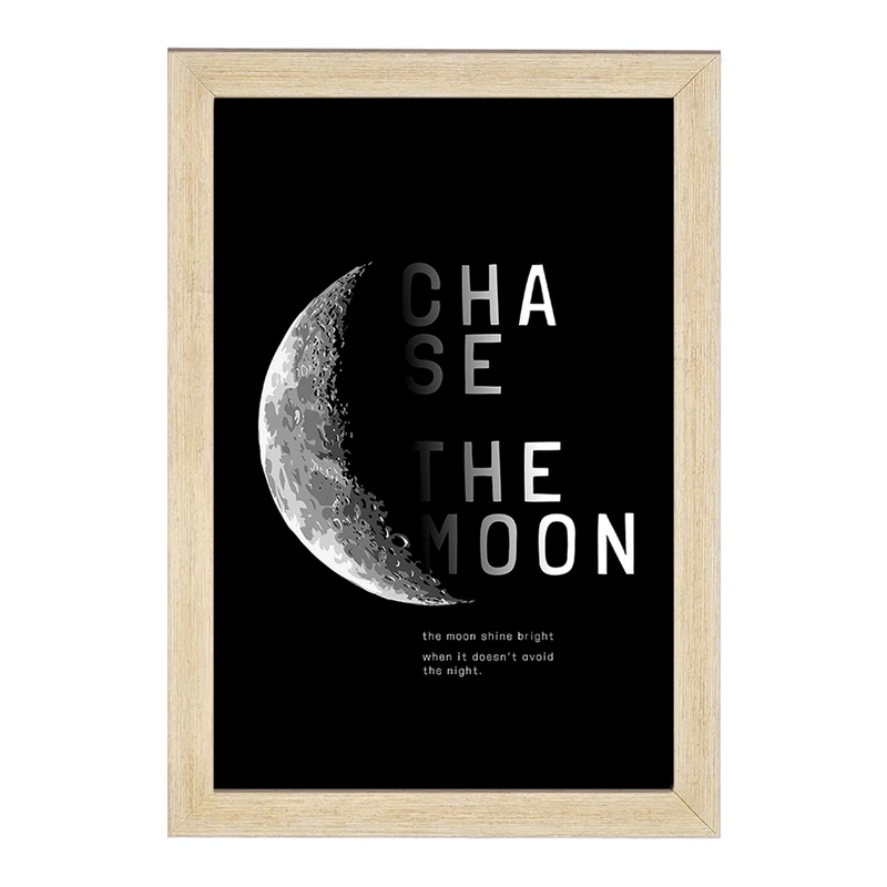 تابلو خندالو مدل ماه (Moon) کد F1547