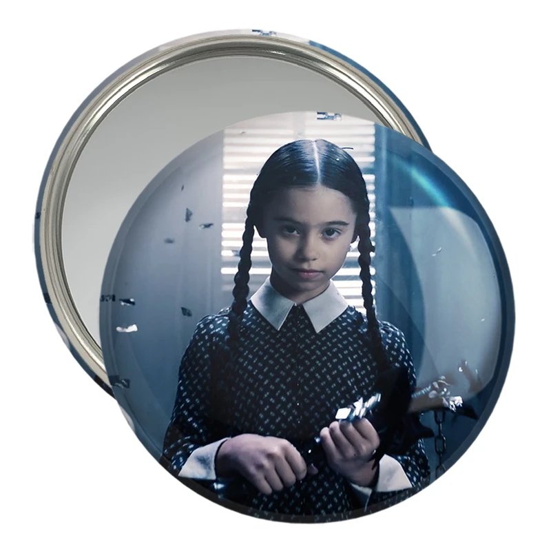 آینه جیبی خندالو مدل سریال ونزدی Wednesday کد 25276