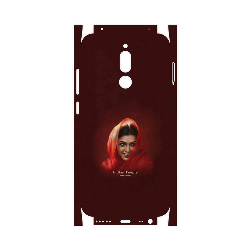 برچسب پوششی ماهوت مدل Portrait of an Indian Woman-FullSkin مناسب برای گوشی موبایل شیائومی Redmi 8