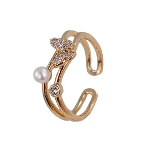 انگشتر زنانه ژوپینگ مدل پروانه کد R294
