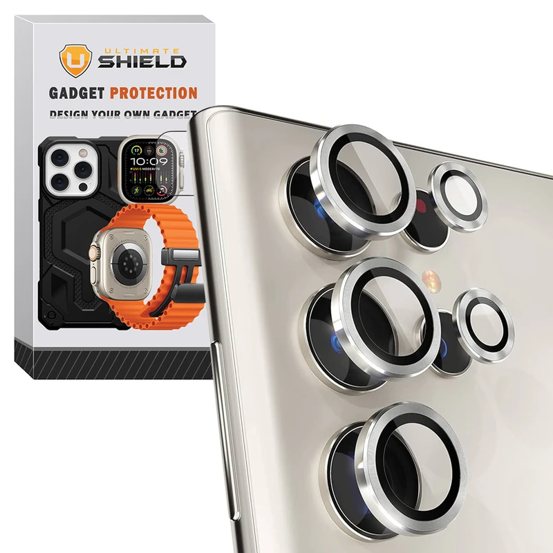 محافظ لنز دوربین آلتیمیت شیلد مدل Ring Metal UL مناسب برای گوشی موبایل سامسونگ Galaxy S25 Ultra