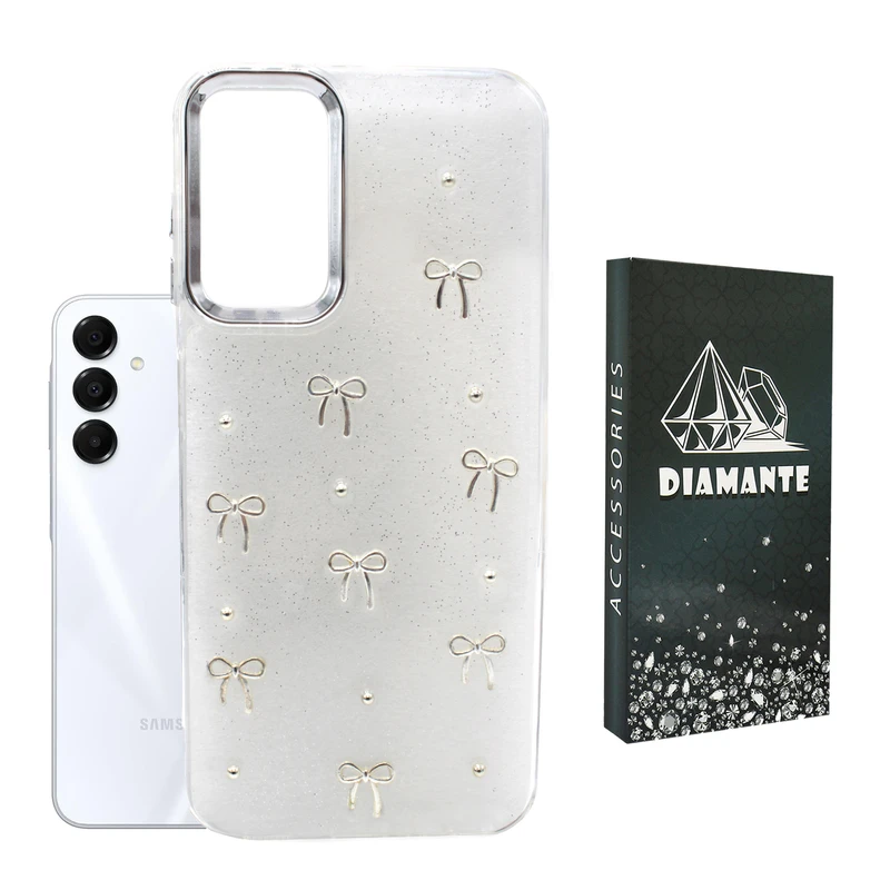 کاور دیامانته مدل Bowtie Bk مناسب برای گوشی موبایل سامسونگ Galaxy A25