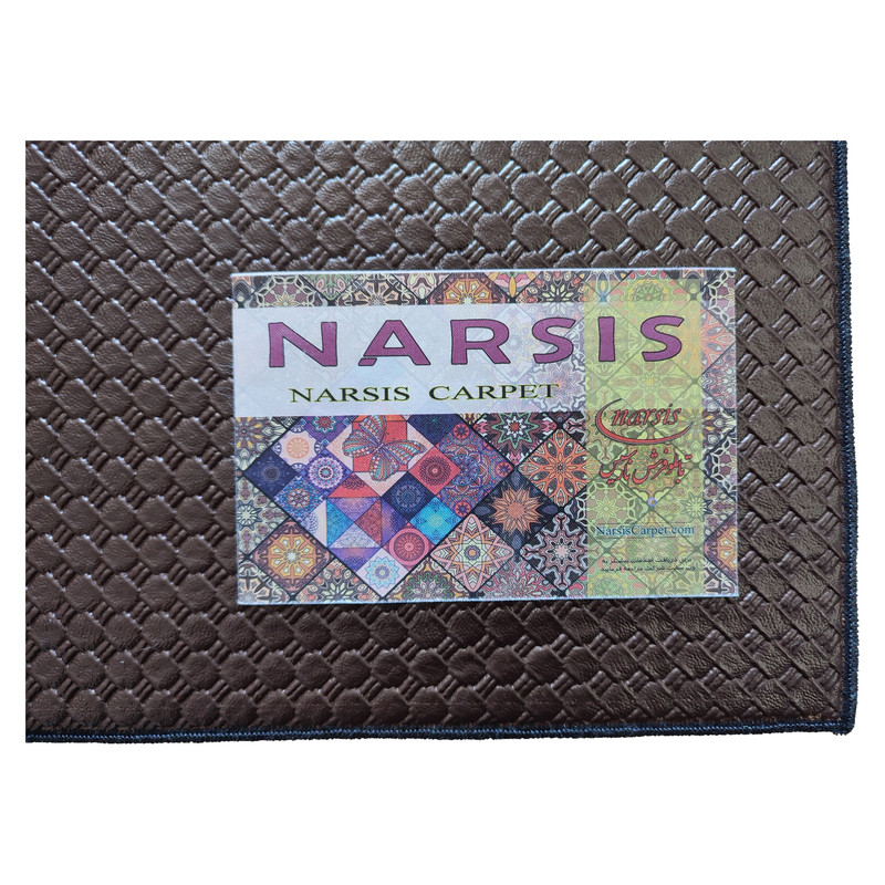 فرش پارچه ای نارسیس مدل فرشینه مدرن