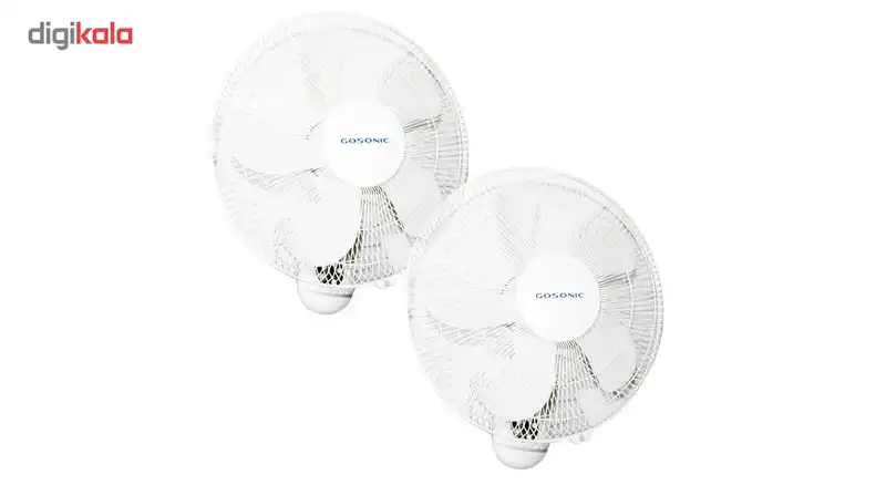 پنکه دیواری گوسونیک مدل GWF-1704 بسته 2 عددی