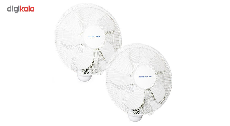 پنکه دیواری گوسونیک مدل GWF-1704 بسته 2 عددی