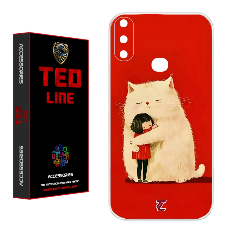 کاور تدلاین طرح گربه کد 1170 مناسب برای گوشی موبایل سامسونگ Galaxy A10S