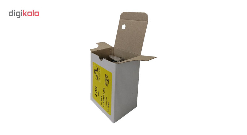 ریبون پرینتر لیبل زن نیک مدل WAX 110mm x 75m بسته 4 عددی