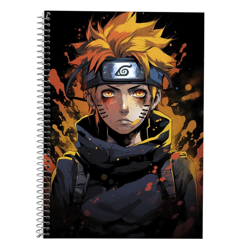 دفتر لغت 50 برگ مدوپد طرح Naroto کد DF11231