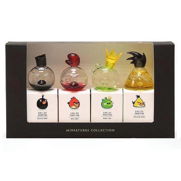 ست ادو پرفیوم کودک Angry Birds Miniatures Collection حجم 20ml