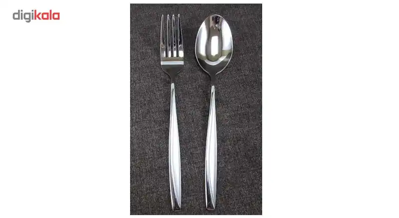 ست قاشق و چنگال 12 پارچه آذرنما مدل G-01