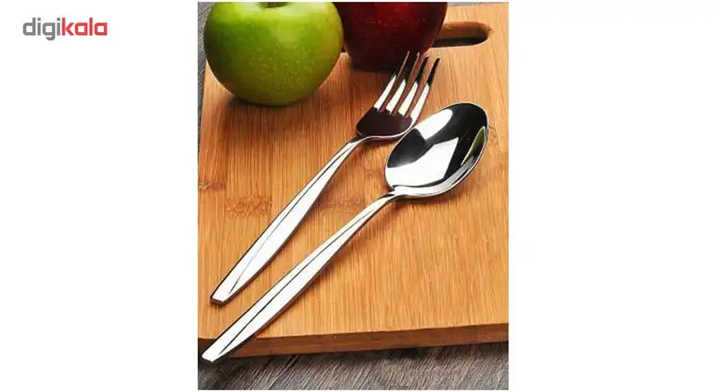 ست قاشق و چنگال 12 پارچه آذرنما مدل G-01