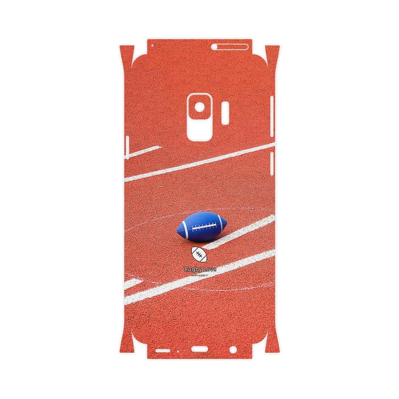برچسب پوششی ماهوت مدل Rugby football-FullSkin مناسب برای گوشی موبایل سامسونگ Galaxy S9