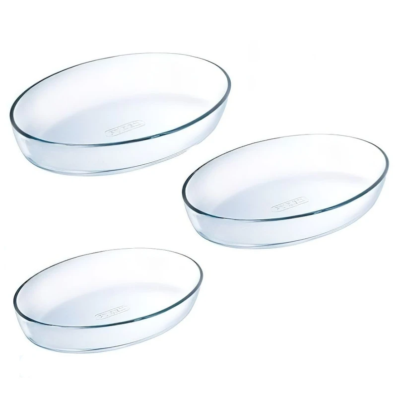 ظرف پخت پیرکس مدل سه تکه