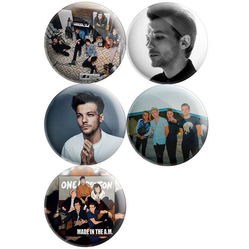 پیکسل پرمانه طرح One Direction کد pmg5.8983 مجموعه 5 عددی
