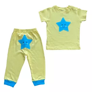 ست تی شرت و شلوار نوزادی کارترز مدل ستاره