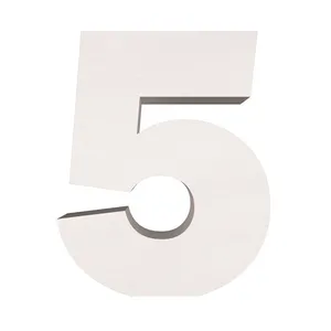 ماکت دکوری طرح حروف برجسته کد 5-MEDIUM